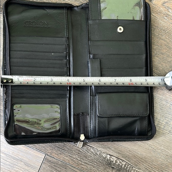 Black Stingray Leather Clutch - Picture 12 of 12